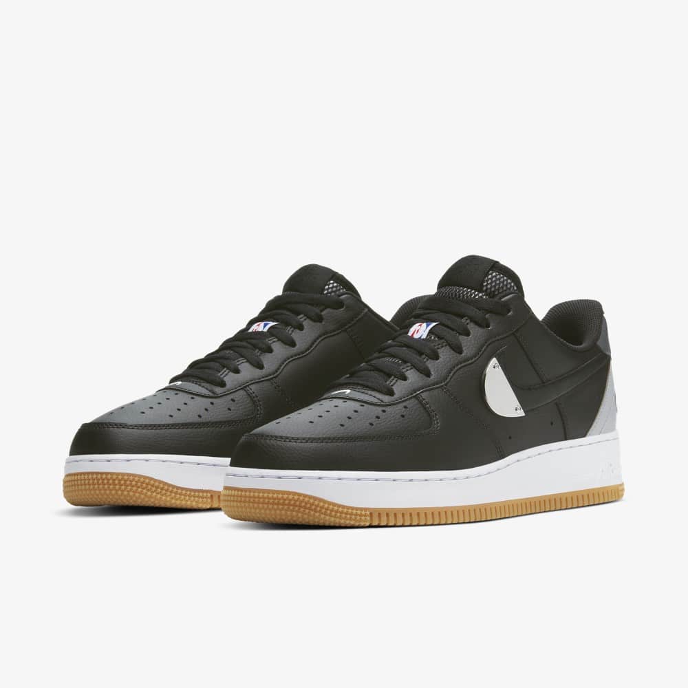 Air force best sale 1 black nba